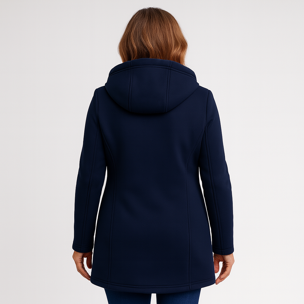 Veronica™ – Cappotto Invernale Impermeabile con Zip Diagonale