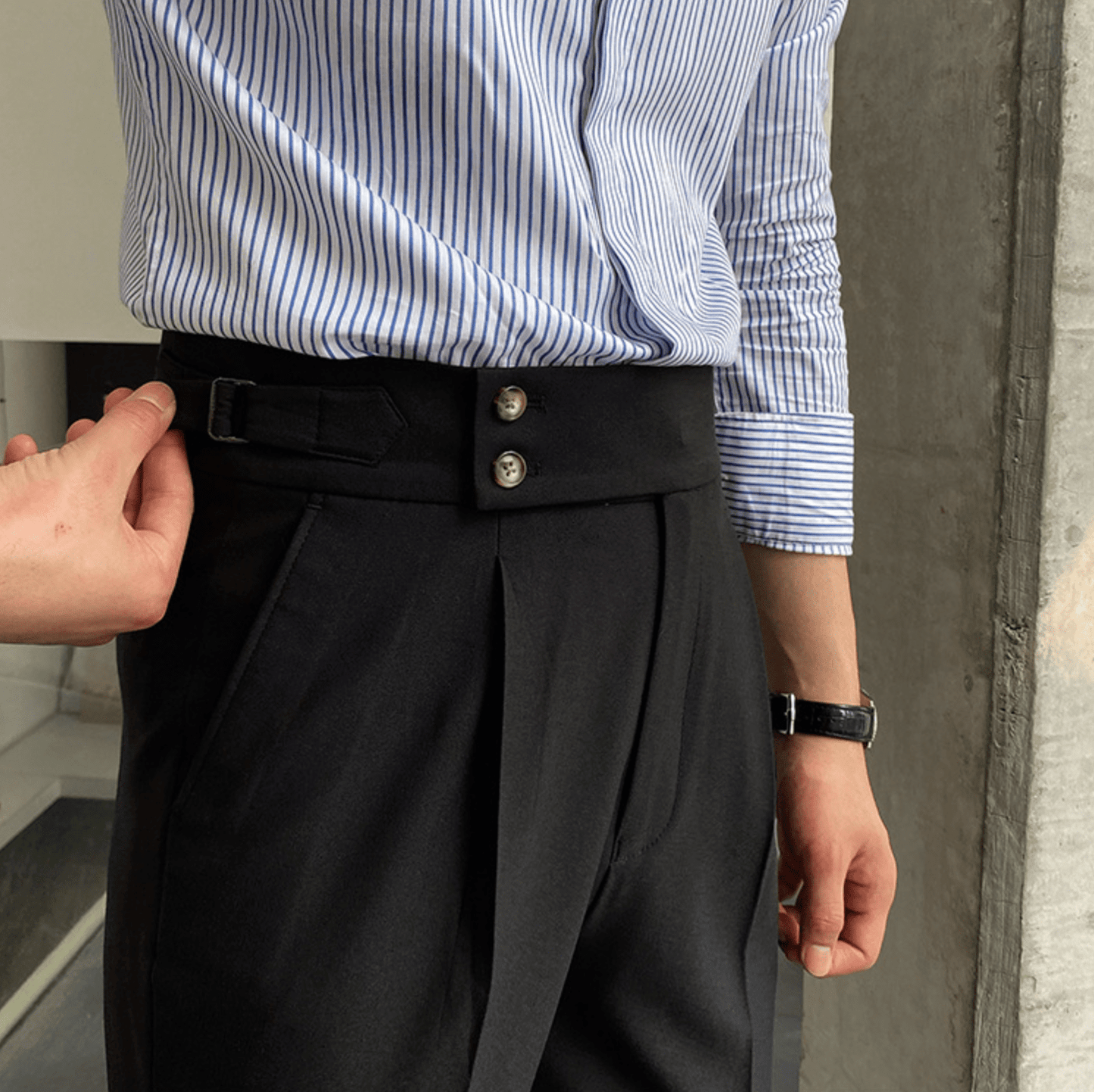 Edward | Pantaloni eleganti a vita alta