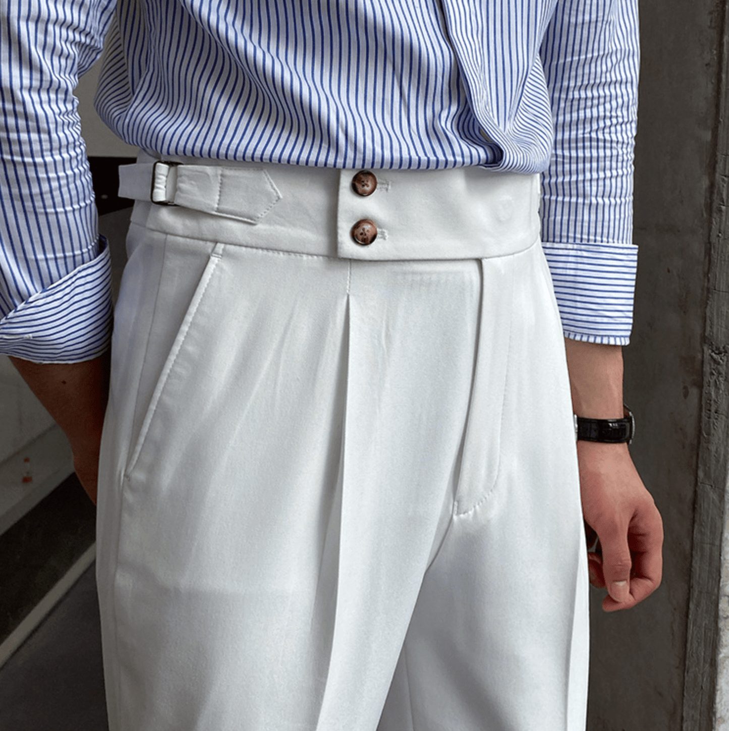 Edward | Pantaloni eleganti a vita alta