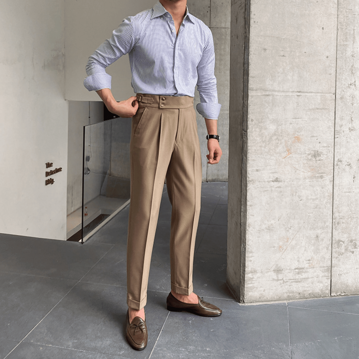 Edward | Pantaloni eleganti a vita alta